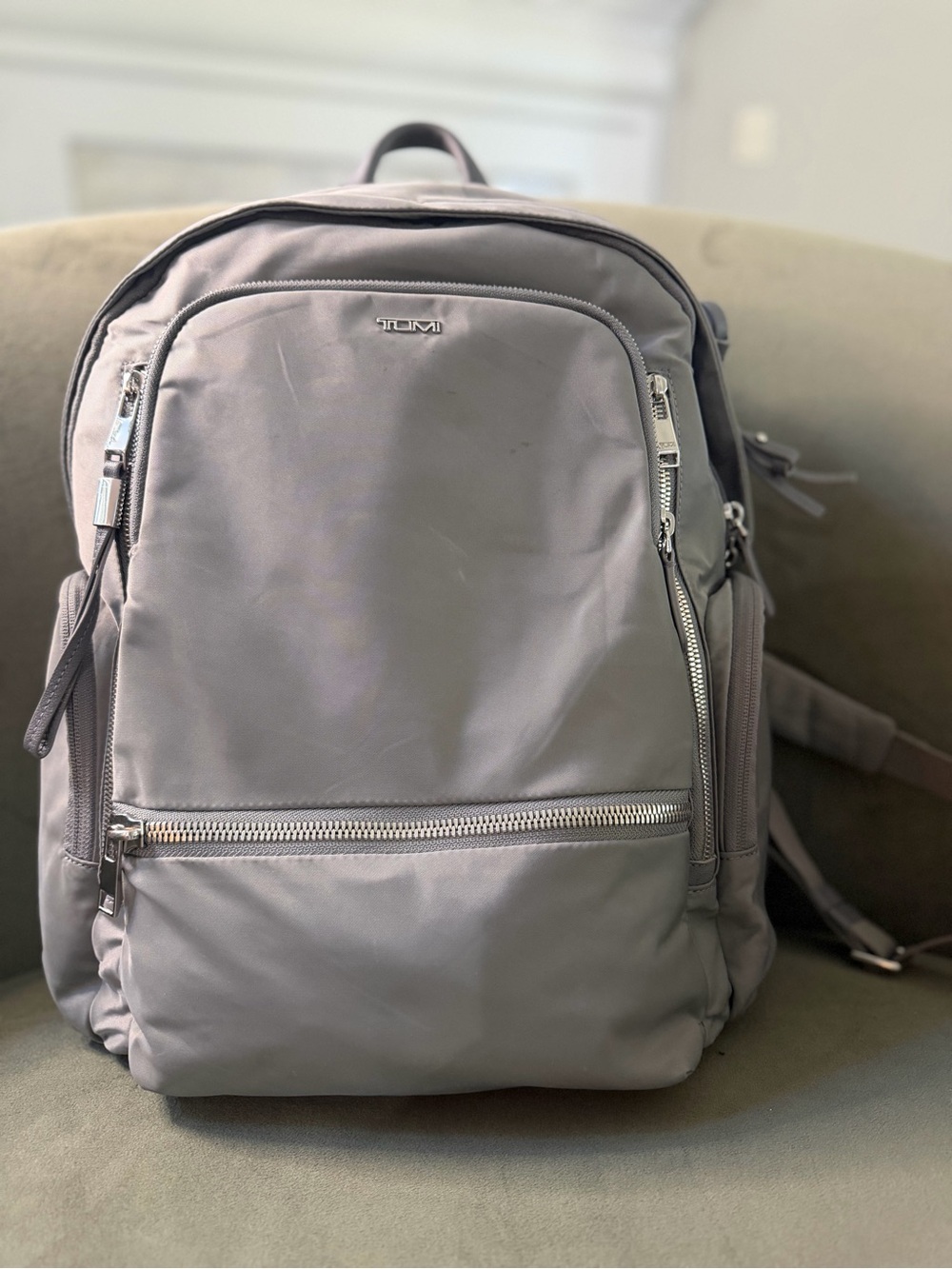 TUMI Gray Backpack